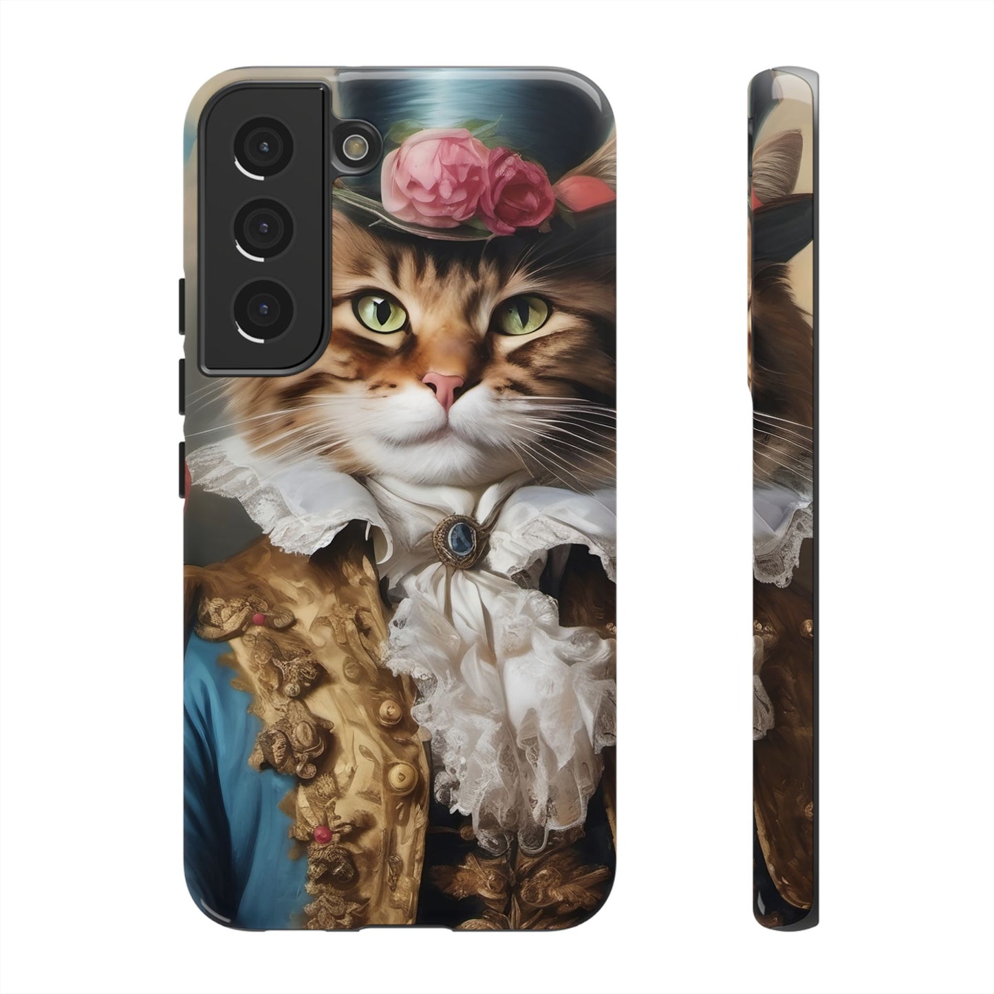 Rococo Cat Tough Phone Cases (A Gentleman)