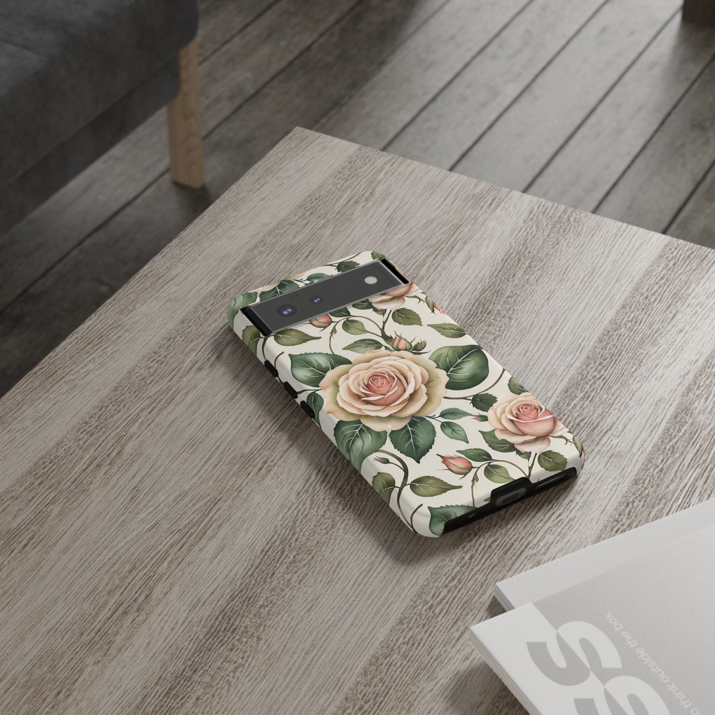 Watercolor Large Roses Tough Cases 2
