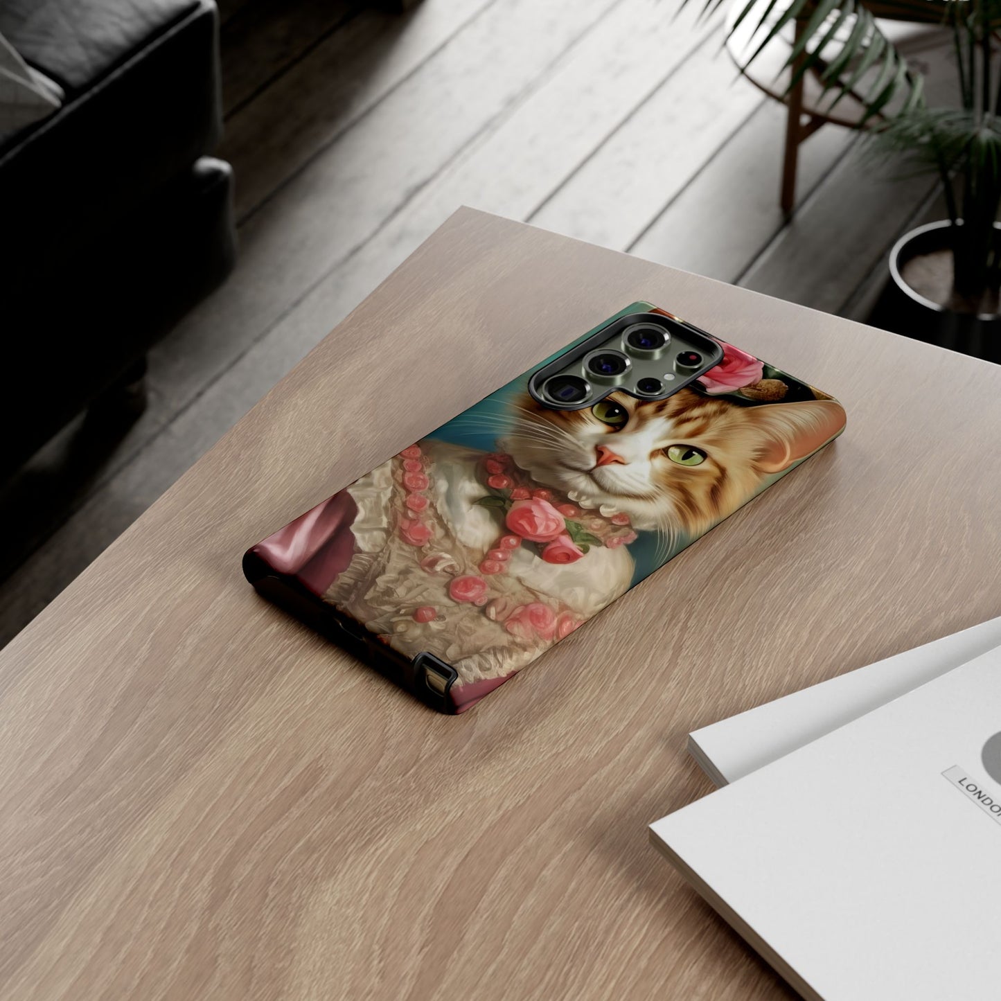 Rococo Cat Tough Phone Cases (A Queen 2)