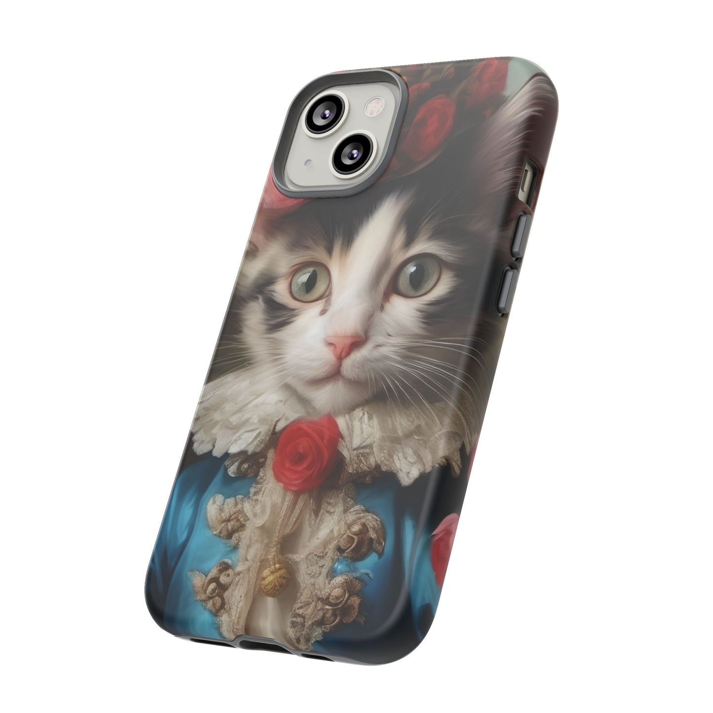Rococo Cat Tough Phone Cases (A Kitten)