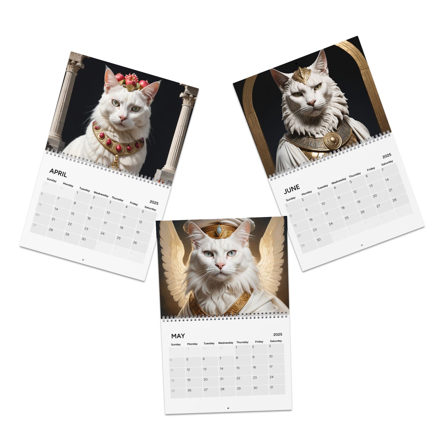 Cats of Olympus Calendar (2025)