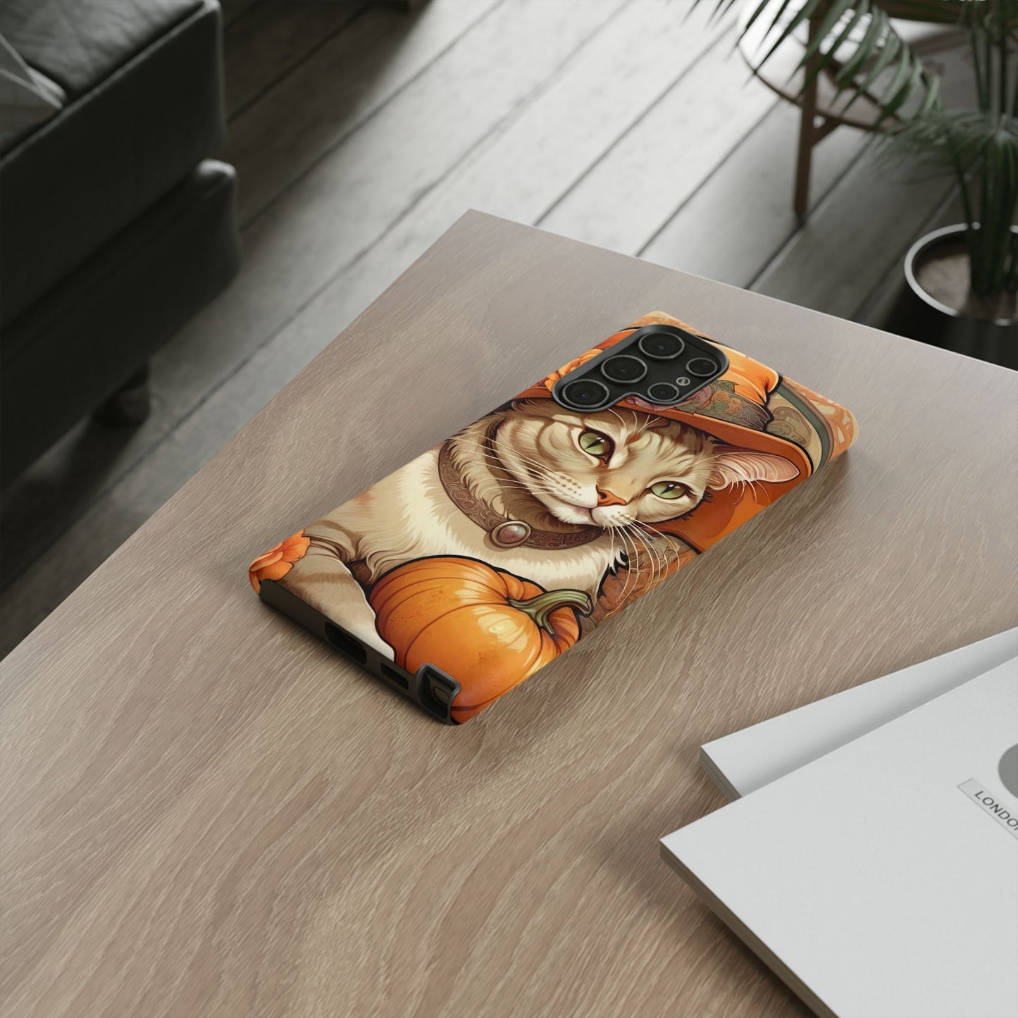 Halloween Alphonse Mucha Tough Phone Cases