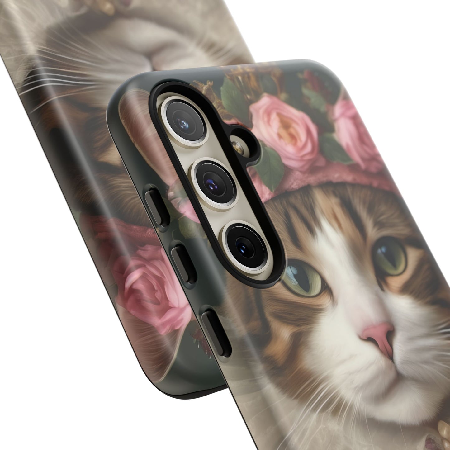 Rococo Cat Tough Phone Cases (A Queen)