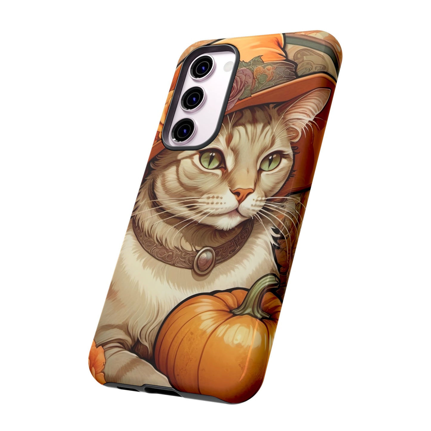 Halloween Alphonse Mucha Tough Phone Cases