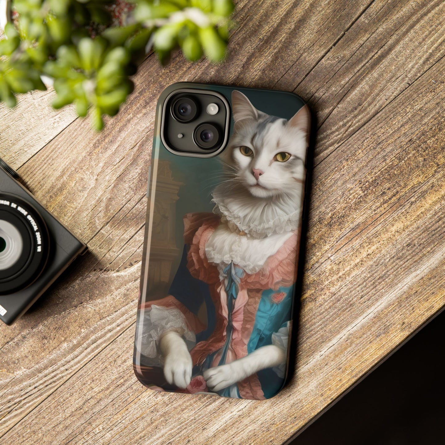 Rococo Cat Tough Phone Cases (A Queen 3)
