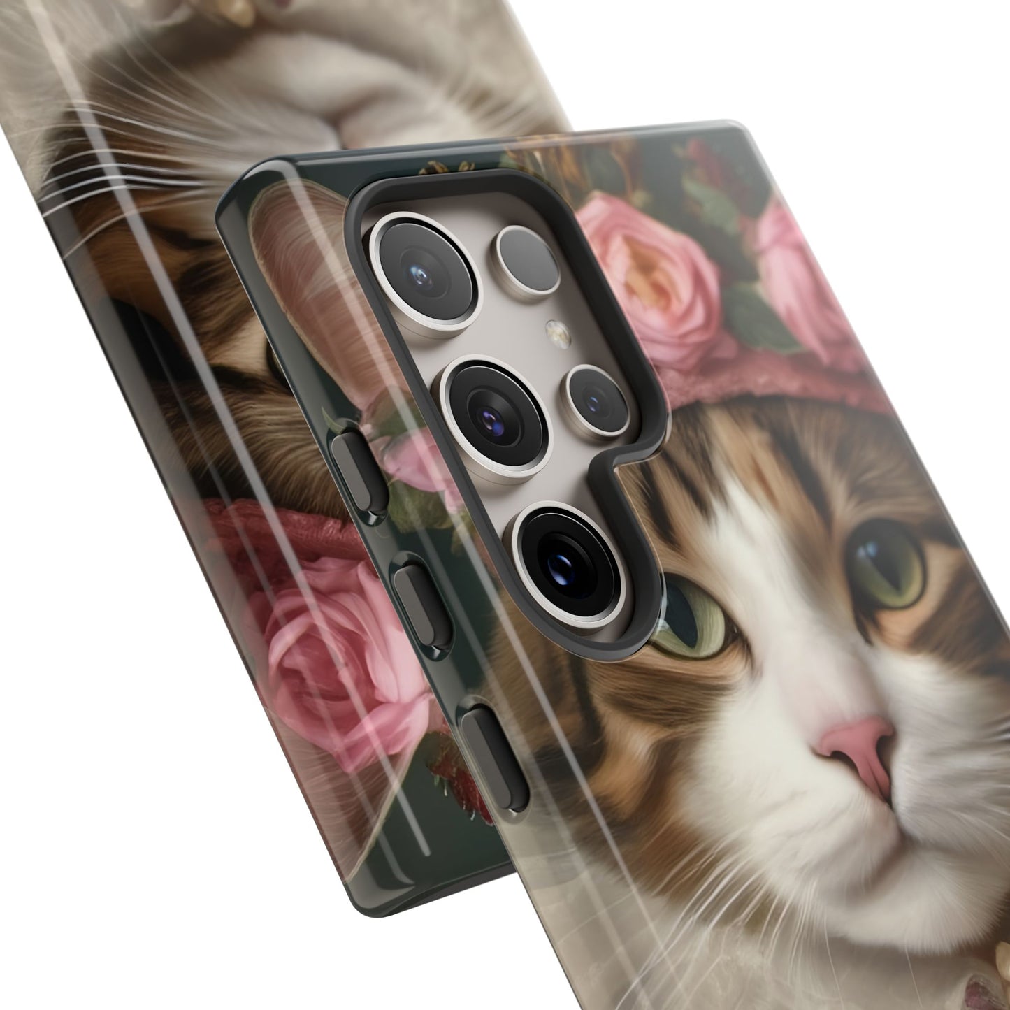 Rococo Cat Tough Phone Cases (A Queen)