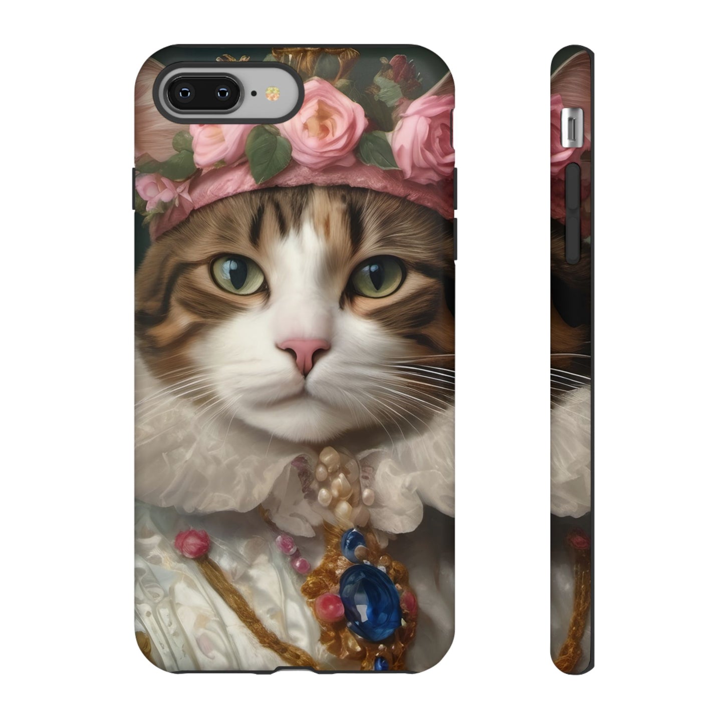 Rococo Cat Tough Phone Cases (A Queen)