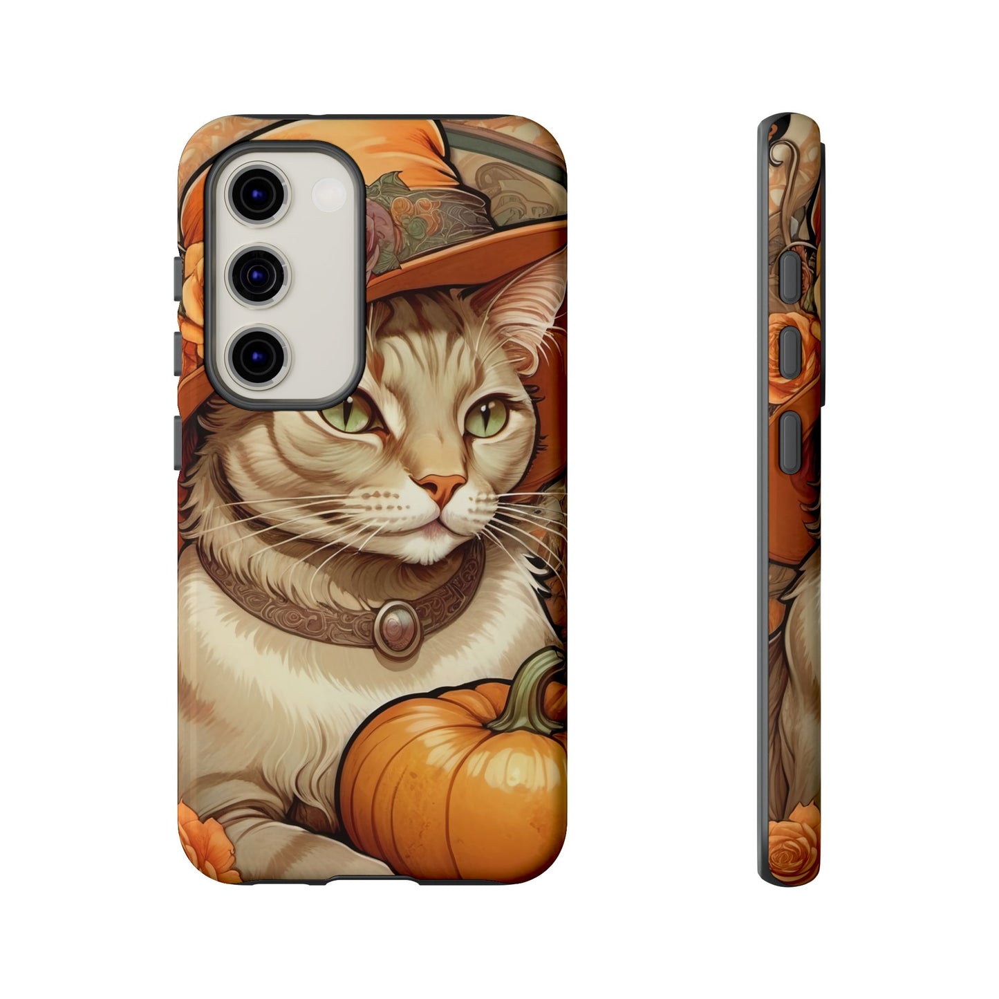 Halloween Alphonse Mucha Tough Phone Cases