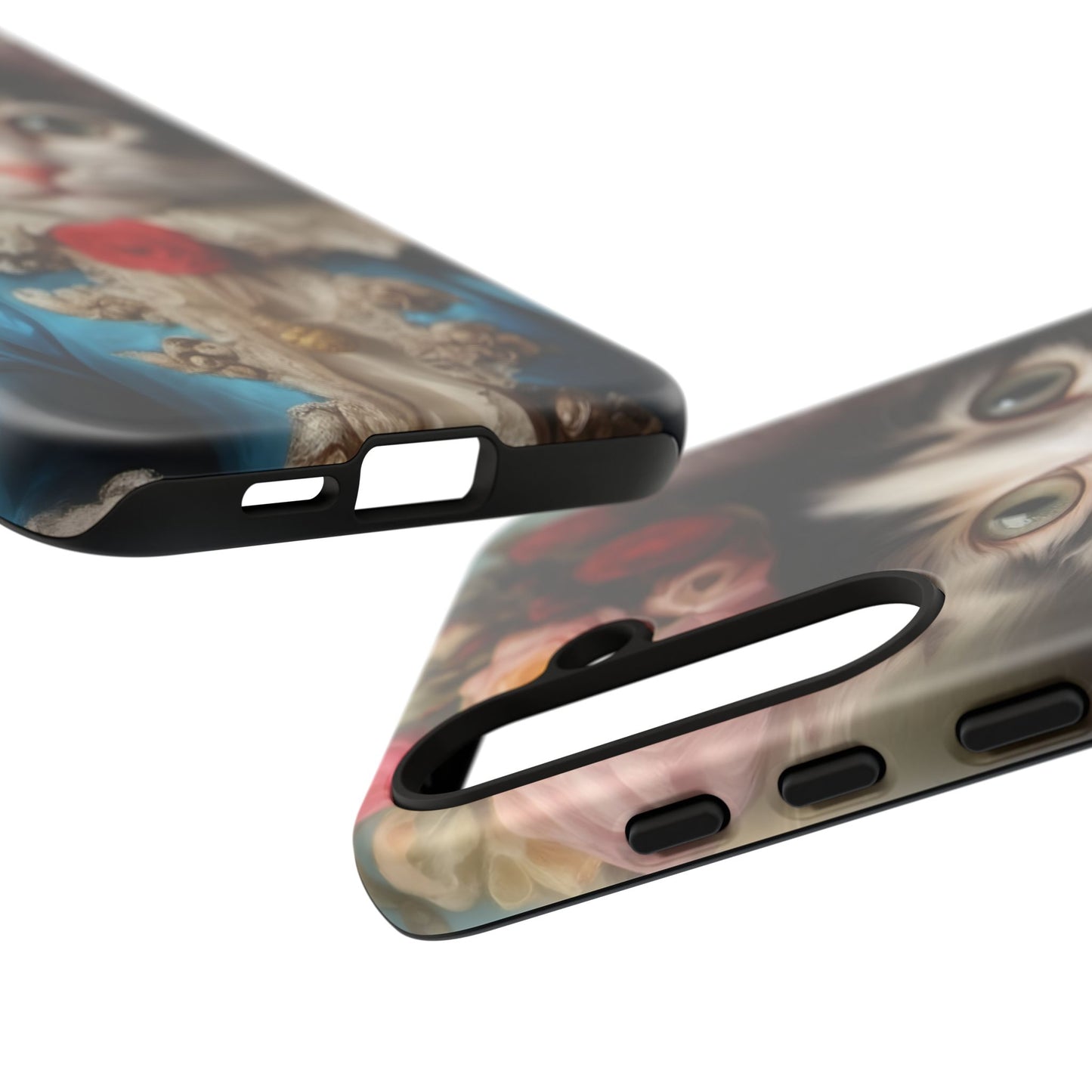Rococo Cat Tough Phone Cases (A Kitten)