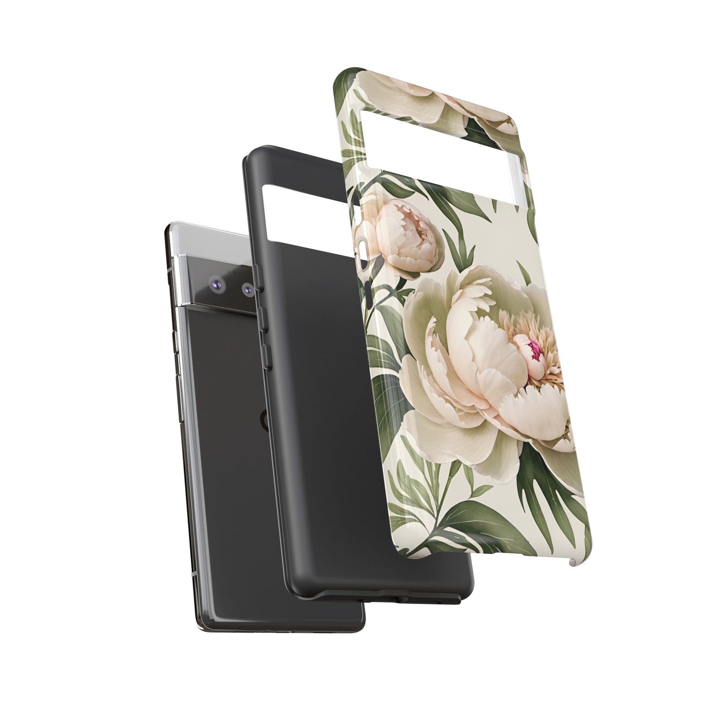 Watercolor Large Peonies Tough Cases