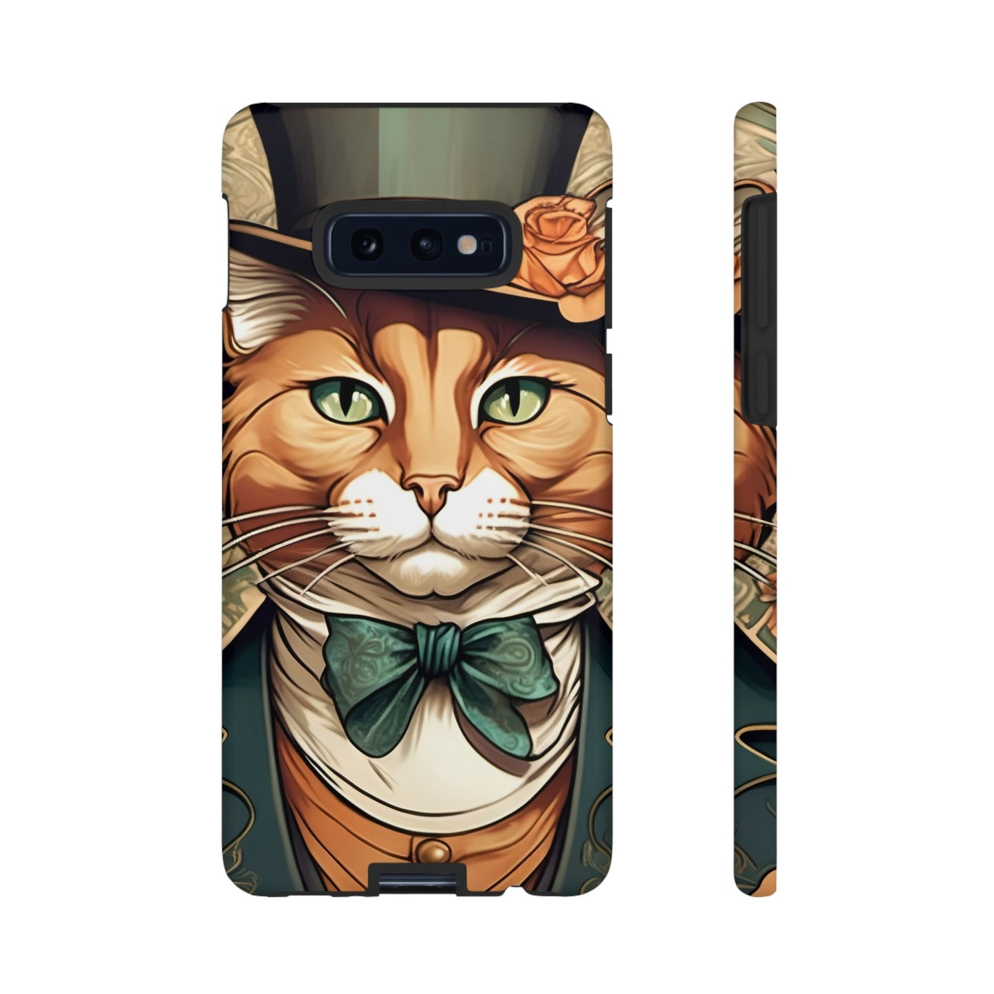 Alphonse Mucha Tough Phone Cases (A gentleman cat)