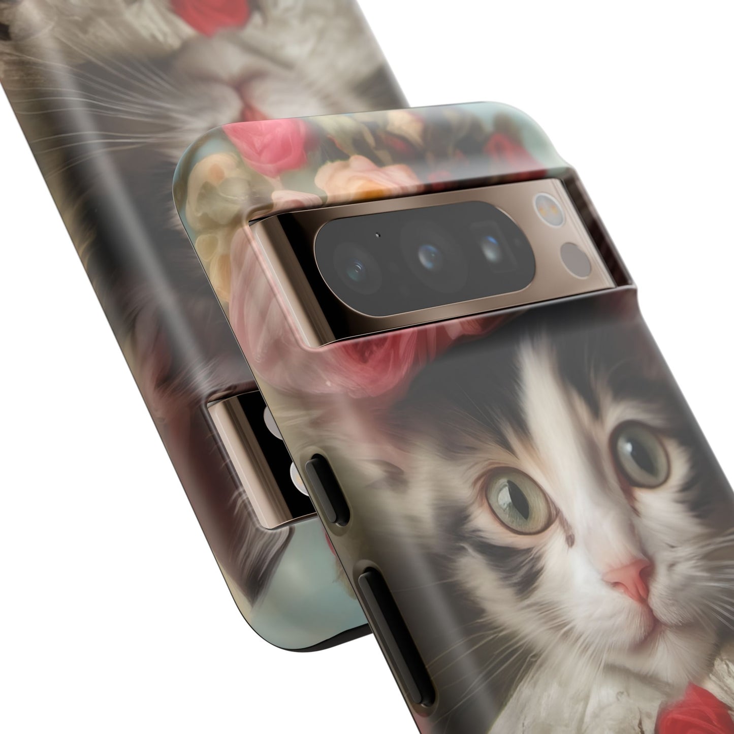 Rococo Cat Tough Phone Cases (A Kitten)