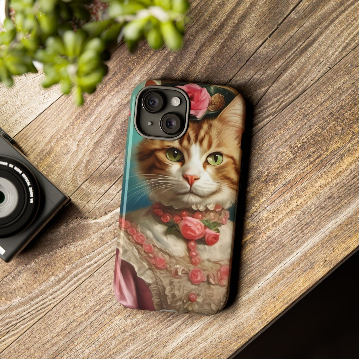 Rococo Cat Tough Phone Cases (A Queen 2)