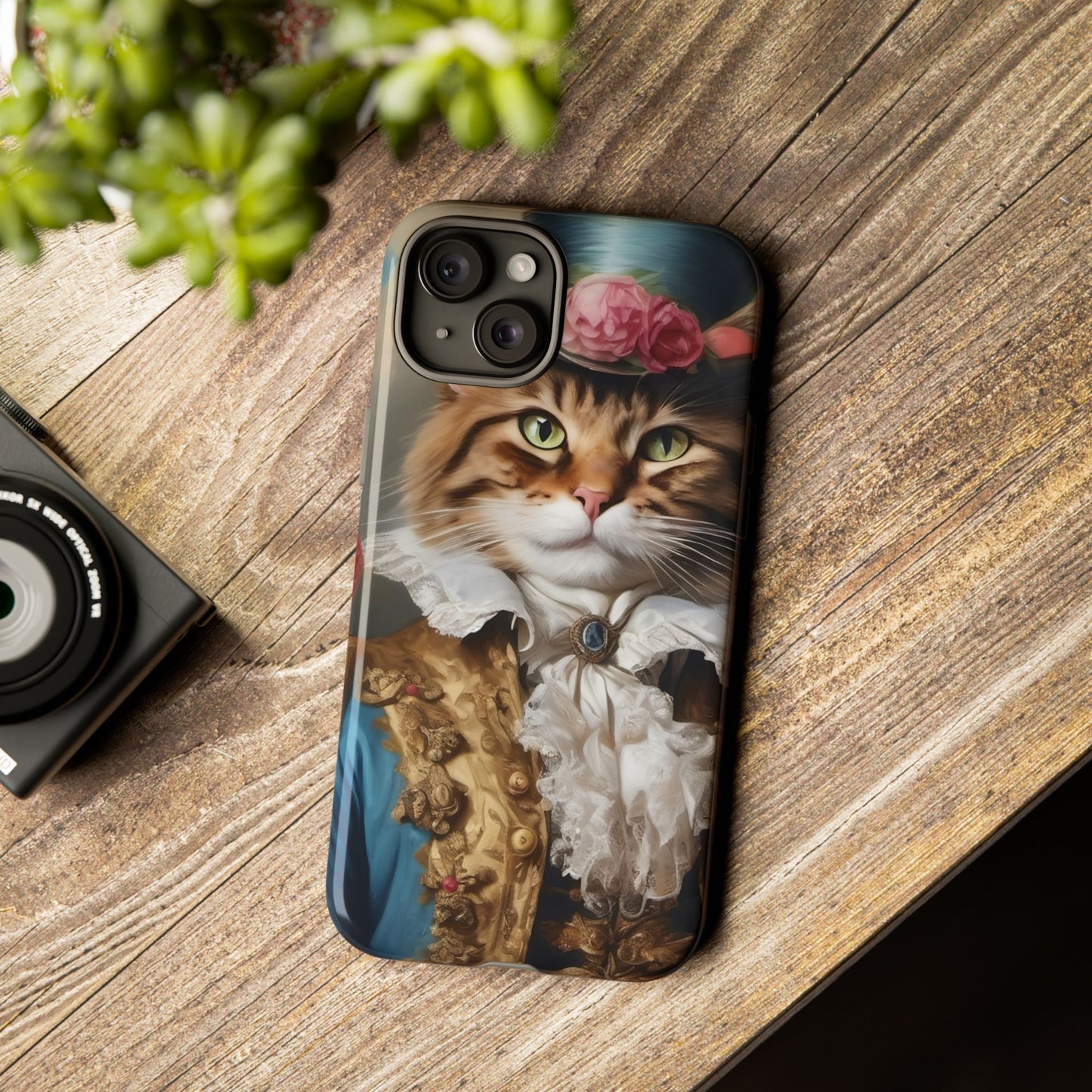 Rococo Cat Tough Phone Cases (A Gentleman)