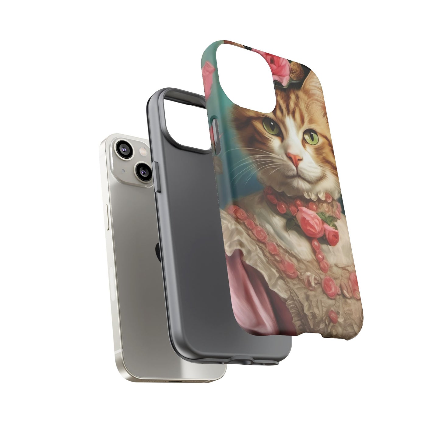 Rococo Cat Tough Phone Cases (A Queen 2)