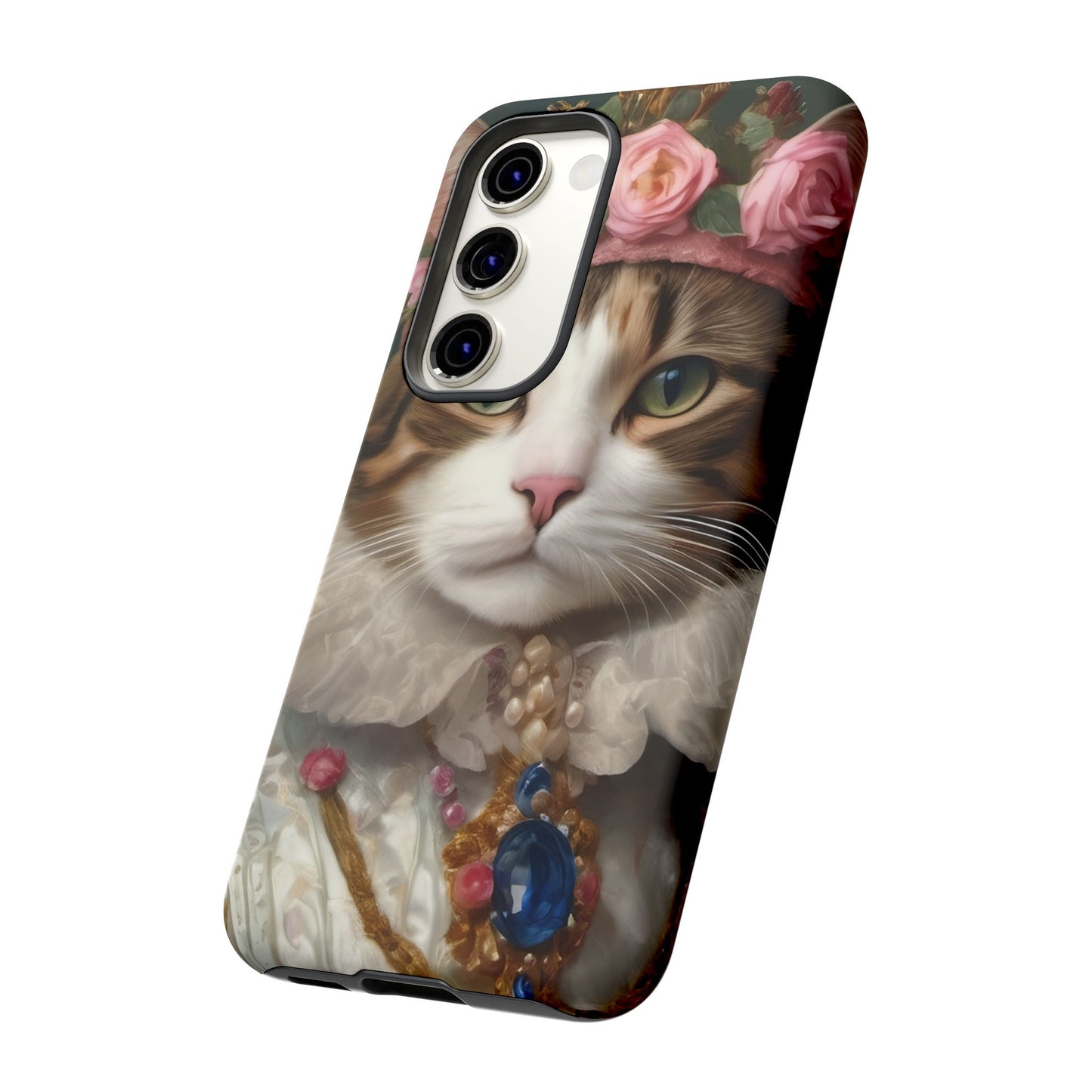 Rococo Cat Tough Phone Cases (A Queen)