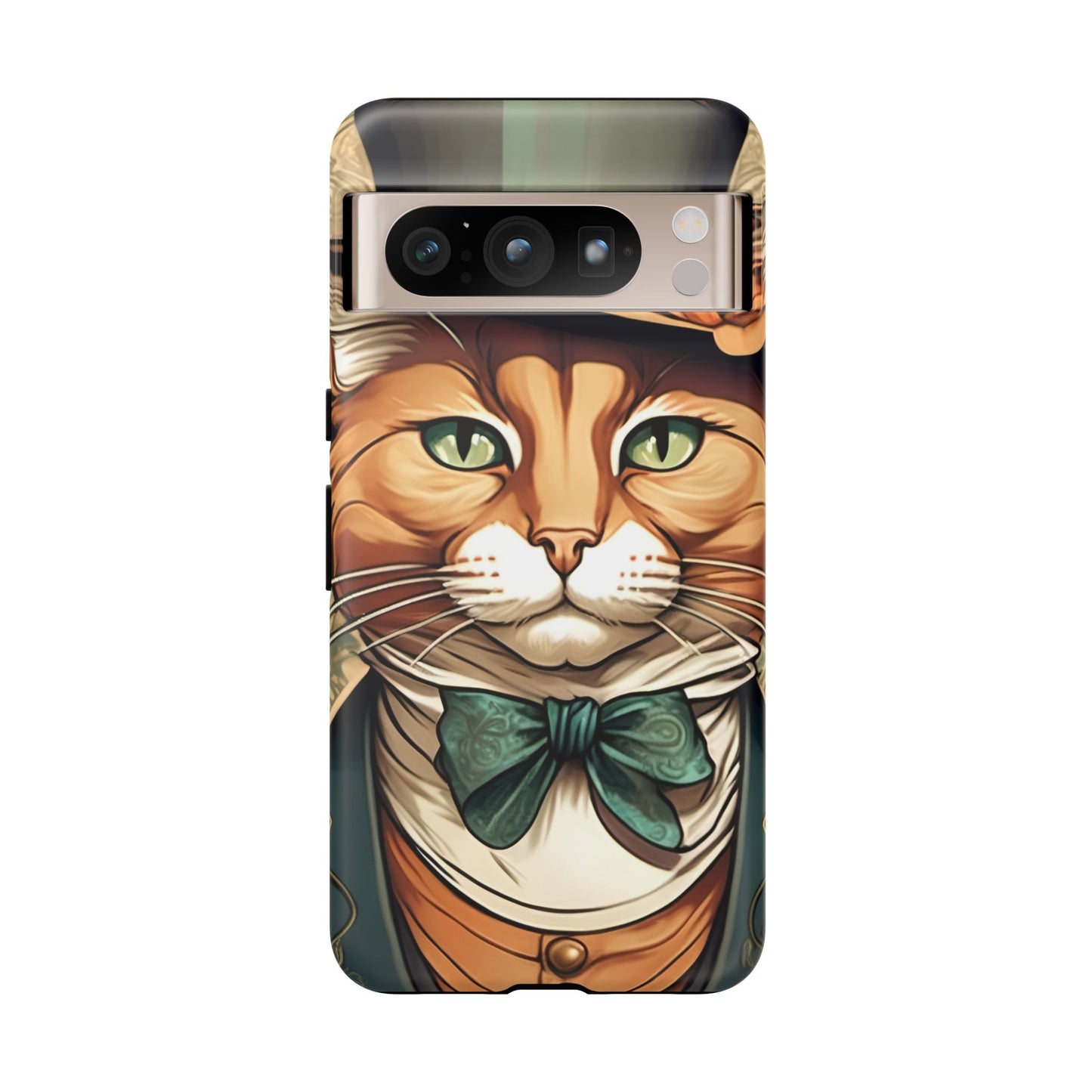 Alphonse Mucha Tough Phone Cases (A gentleman cat)