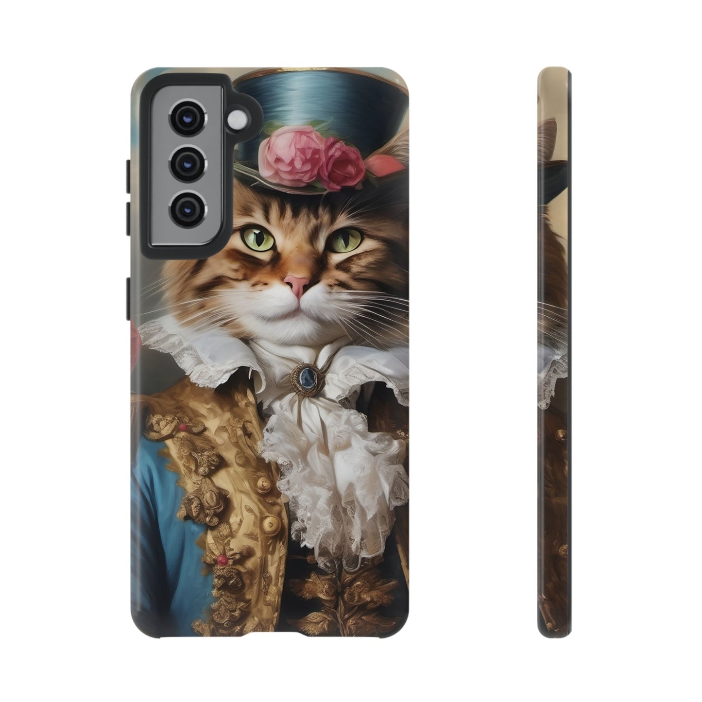 Rococo Cat Tough Phone Cases (A Gentleman)