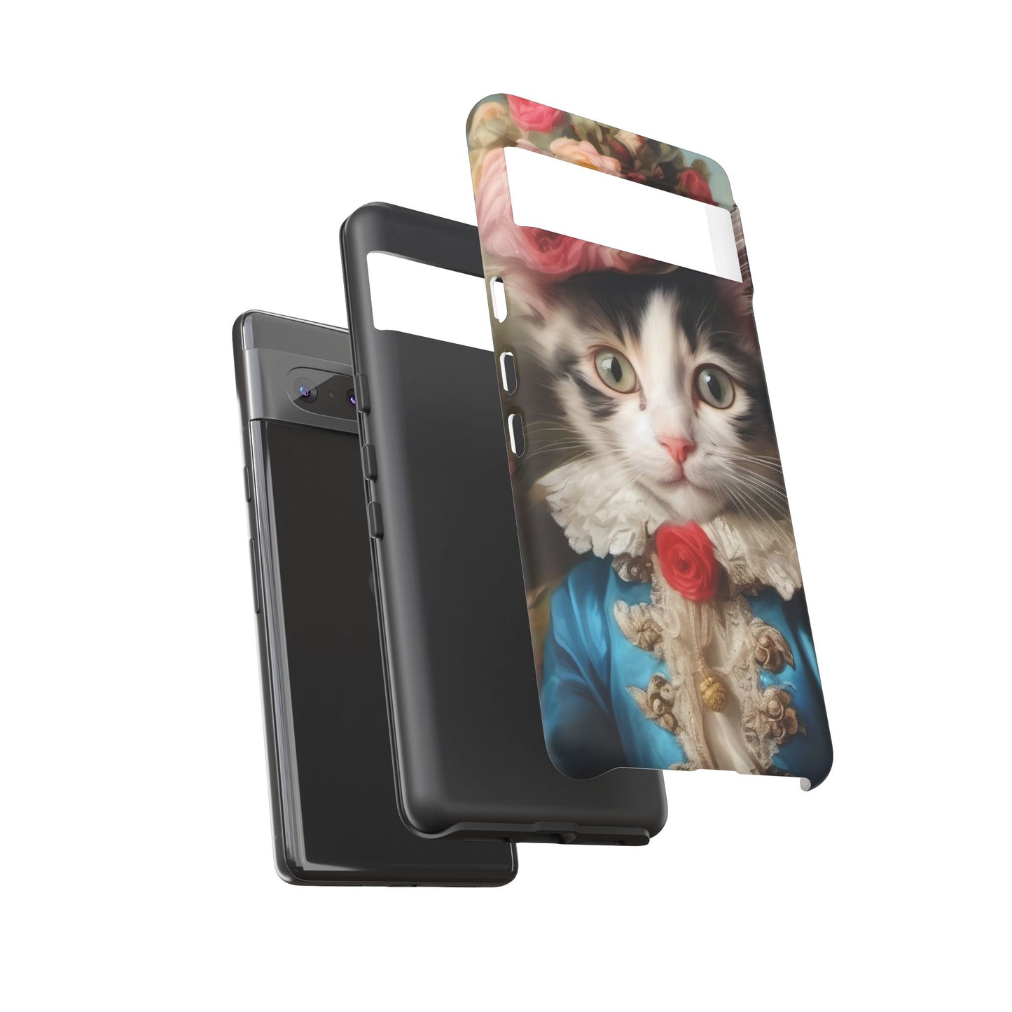 Rococo Cat Tough Phone Cases (A Kitten)