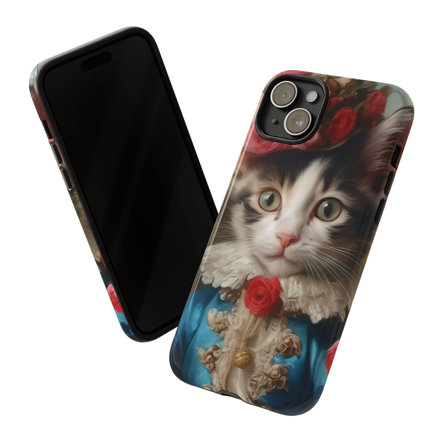 Rococo Cat Tough Phone Cases (A Kitten)
