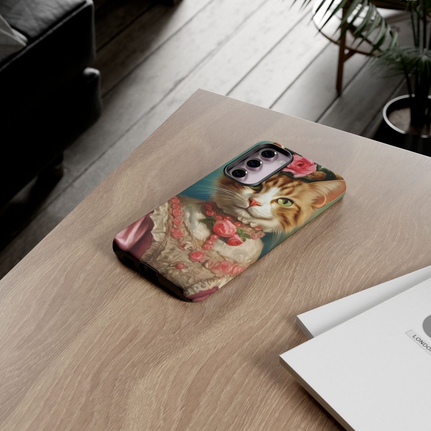 Rococo Cat Tough Phone Cases (A Queen 2)