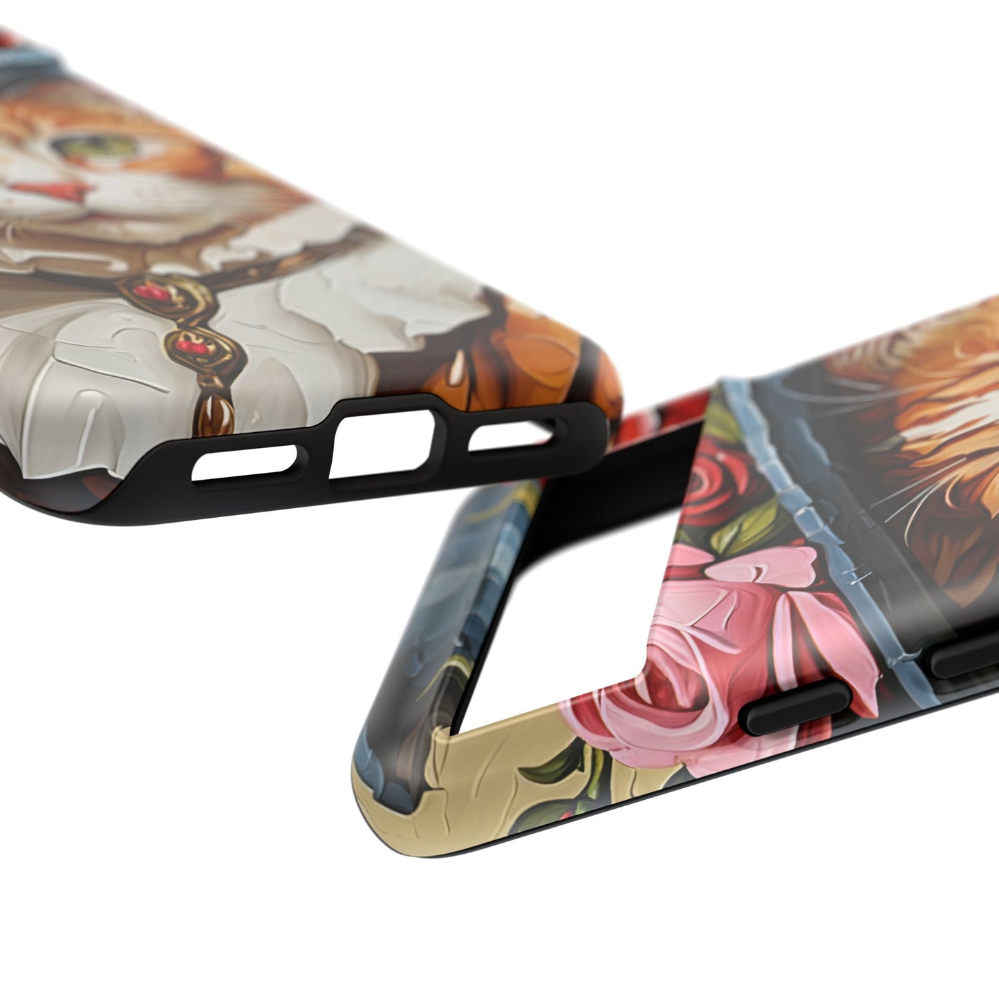 Oil Painting Cat Tough Phone Cases (A Gentleman)