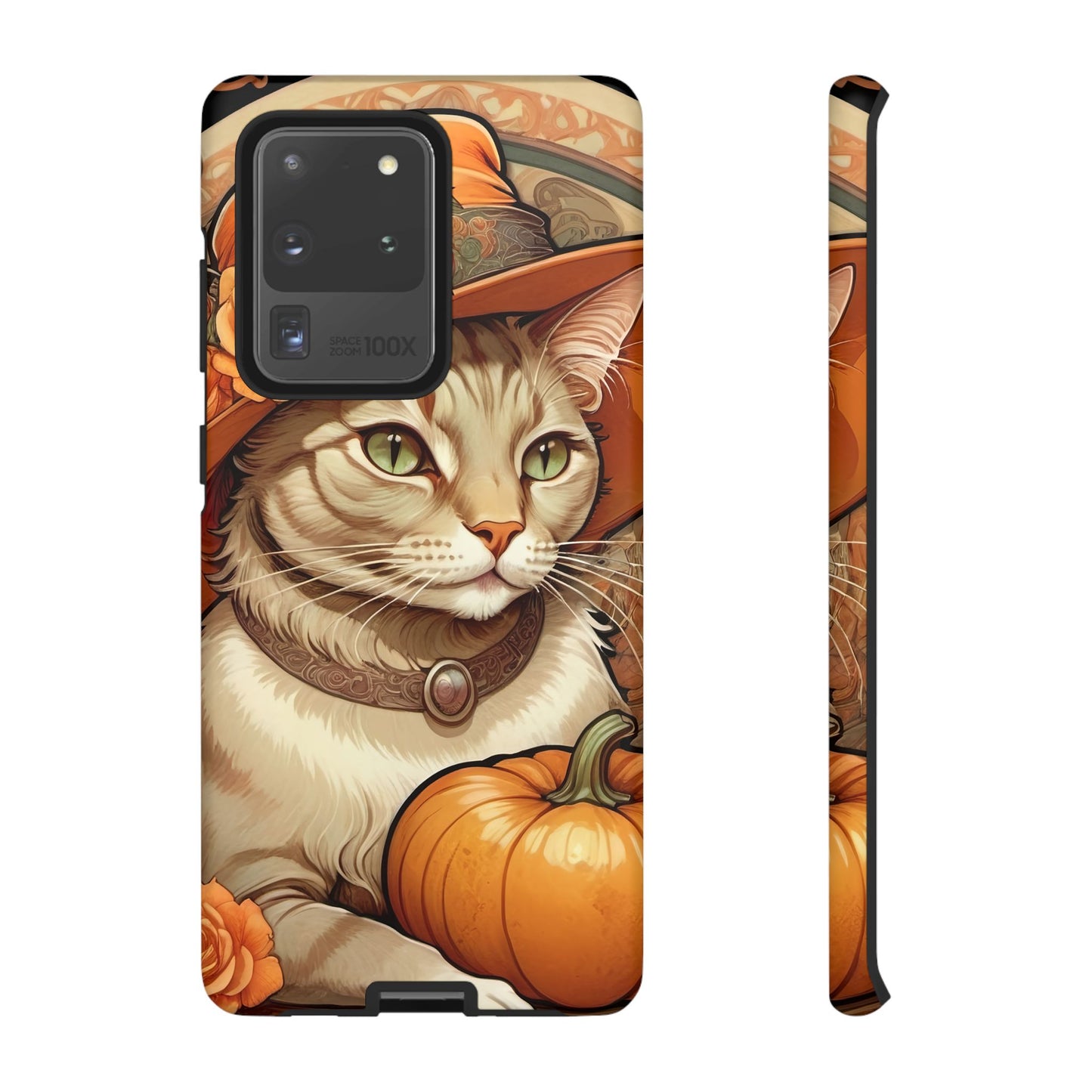Halloween Alphonse Mucha Tough Phone Cases