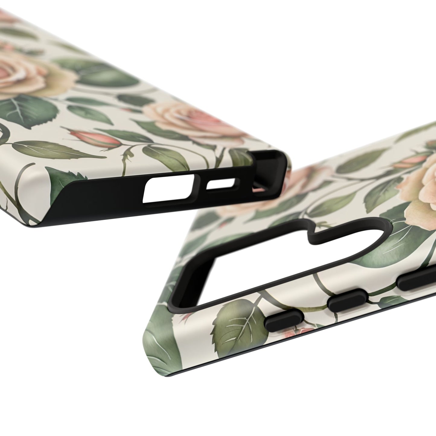 Watercolor Large Roses Tough Cases 2
