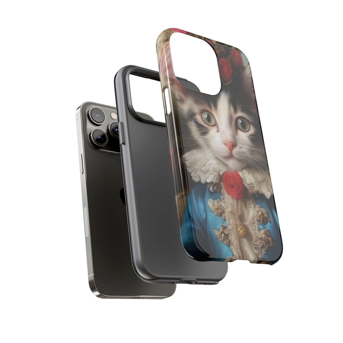 Rococo Cat Tough Phone Cases (A Kitten)
