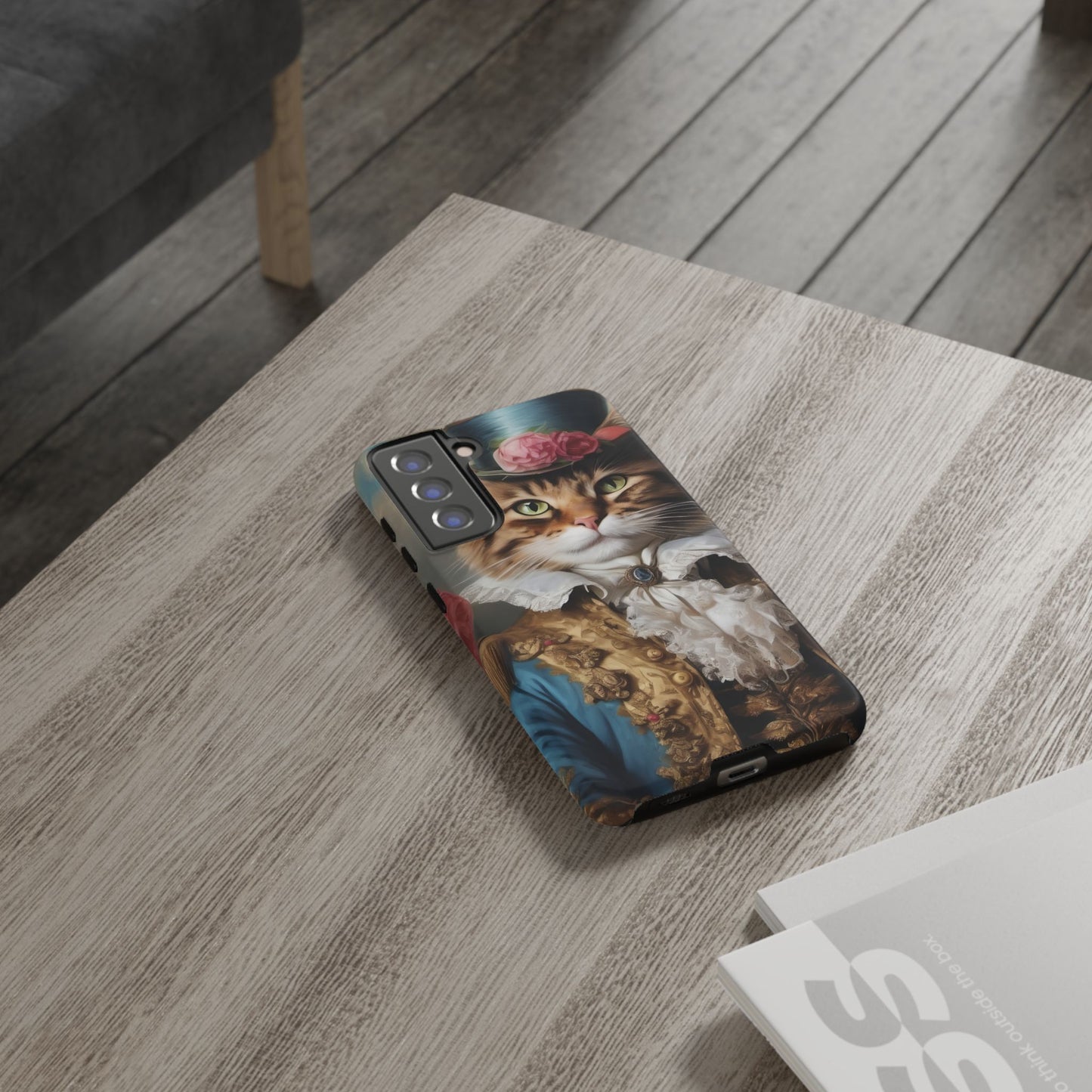 Rococo Cat Tough Phone Cases (A Gentleman)