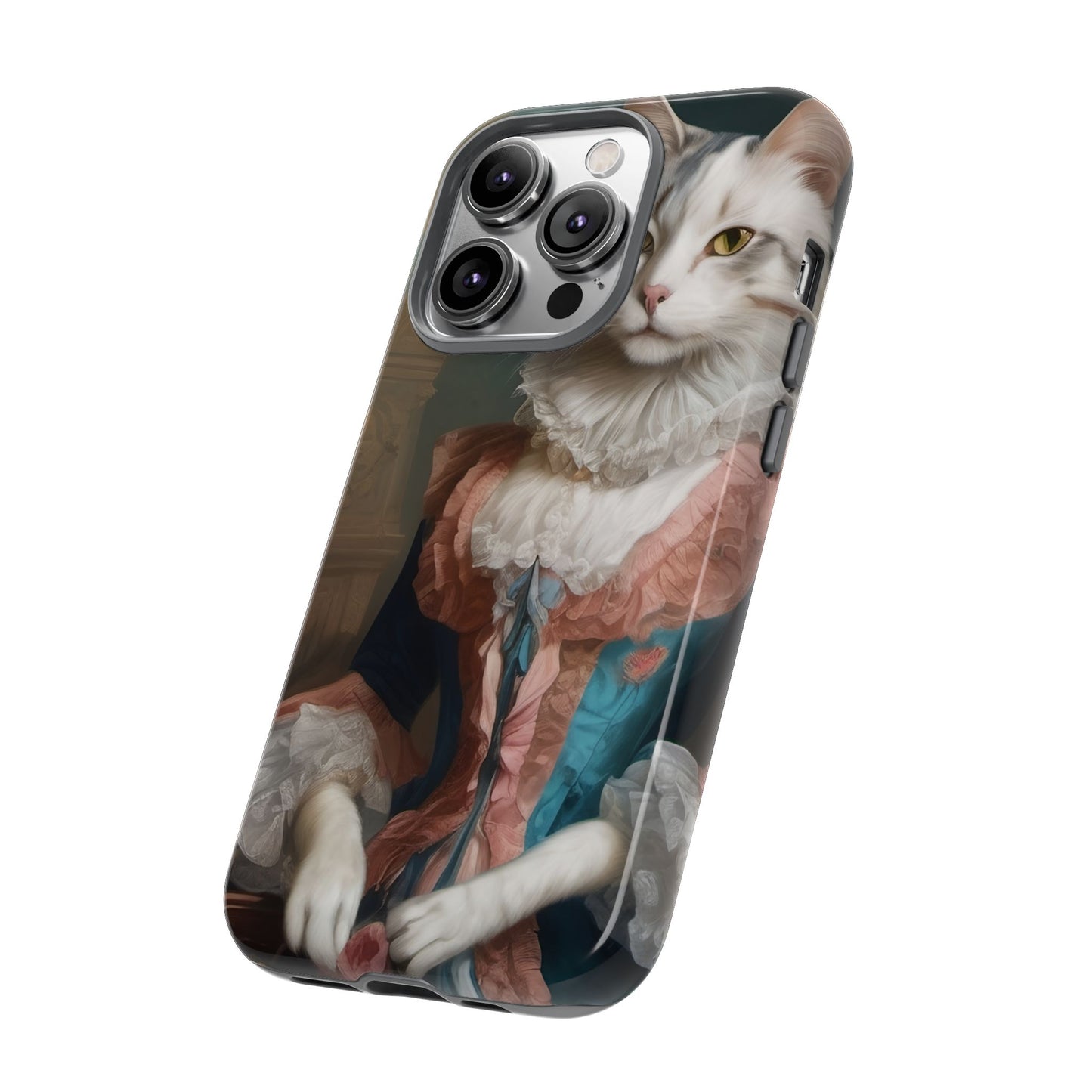 Rococo Cat Tough Phone Cases (A Queen 3)