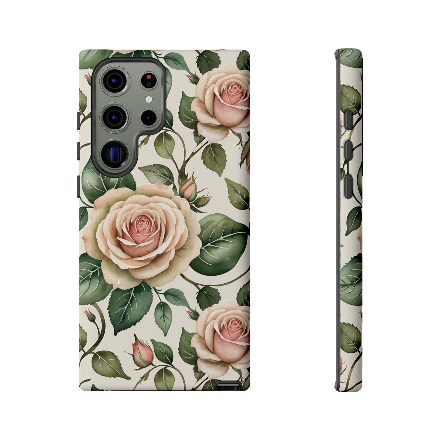 Watercolor Large Roses Tough Cases 2