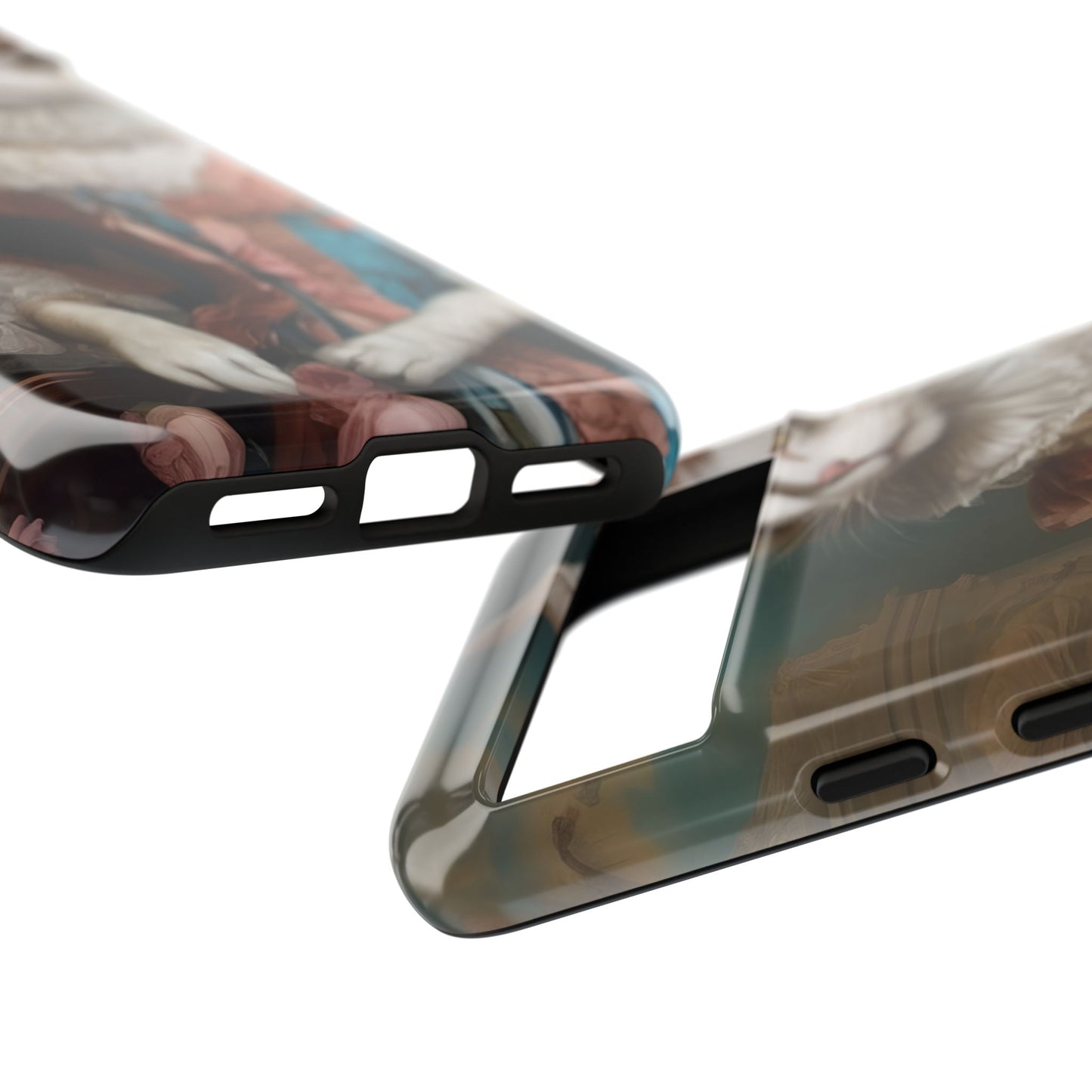 Rococo Cat Tough Phone Cases (A Queen 3)