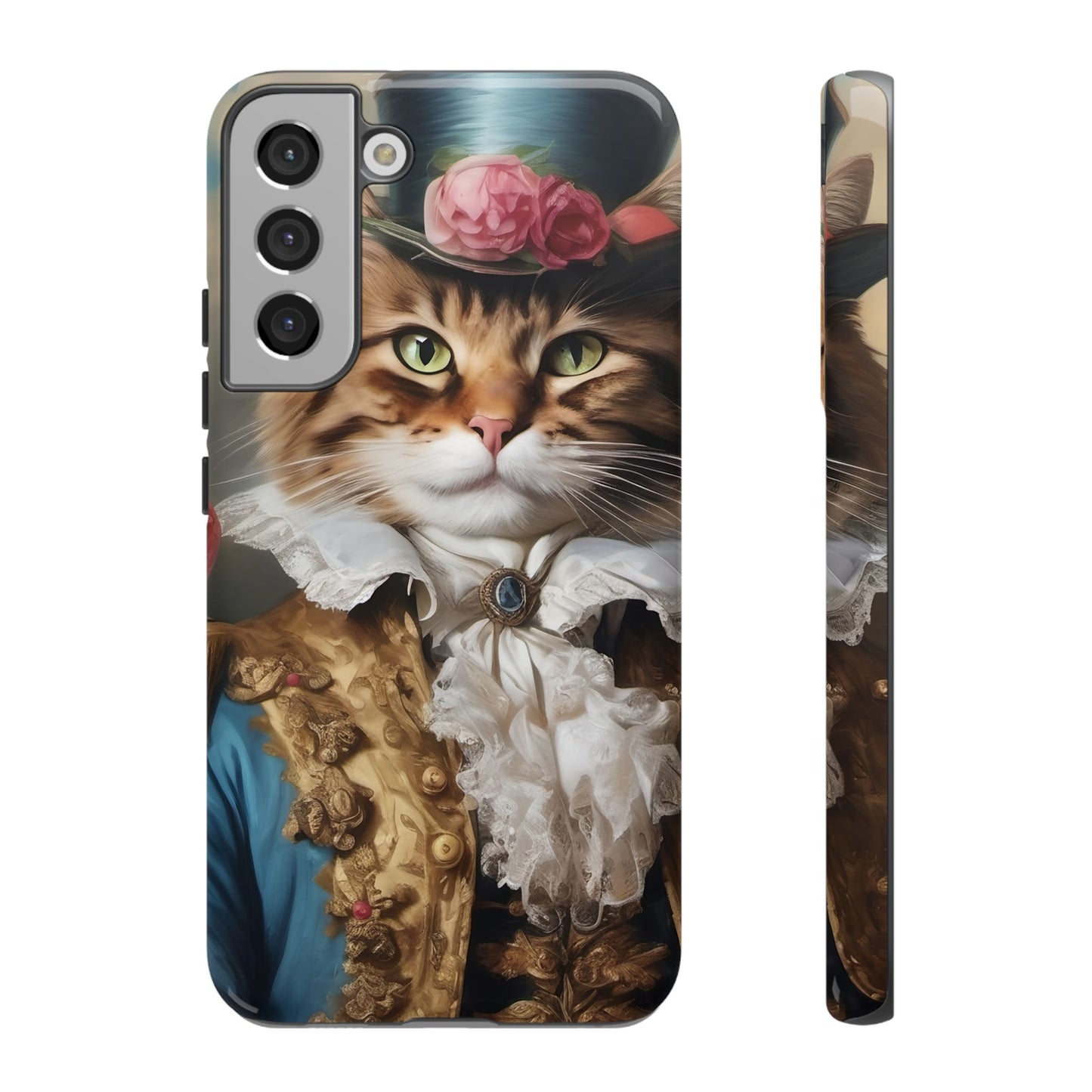Rococo Cat Tough Phone Cases (A Gentleman)