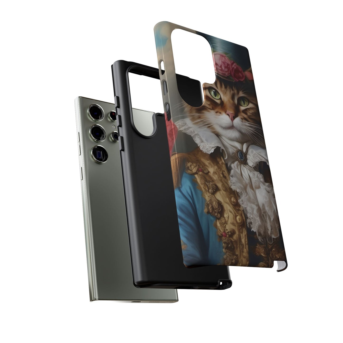 Rococo Cat Tough Phone Cases (A Gentleman)