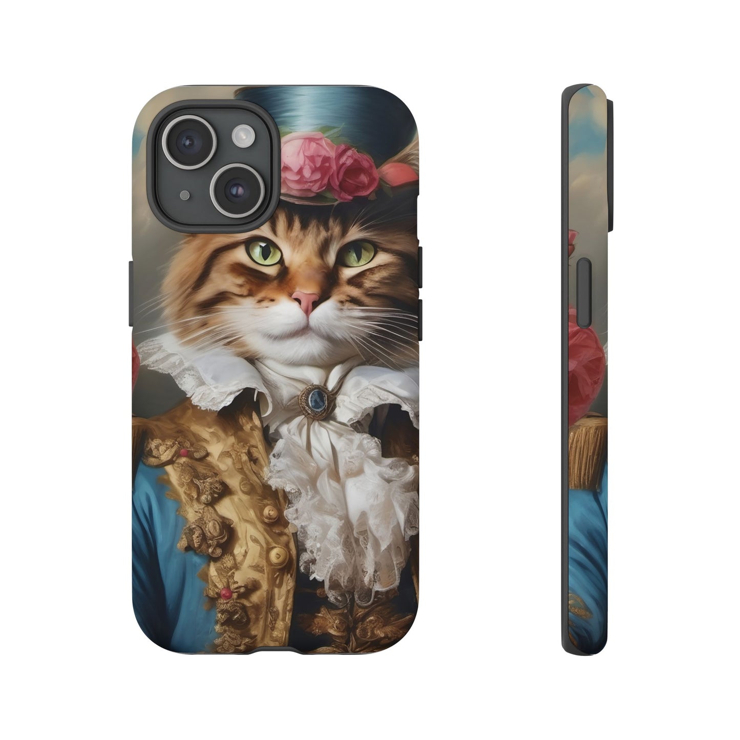 Rococo Cat Tough Phone Cases (A Gentleman)