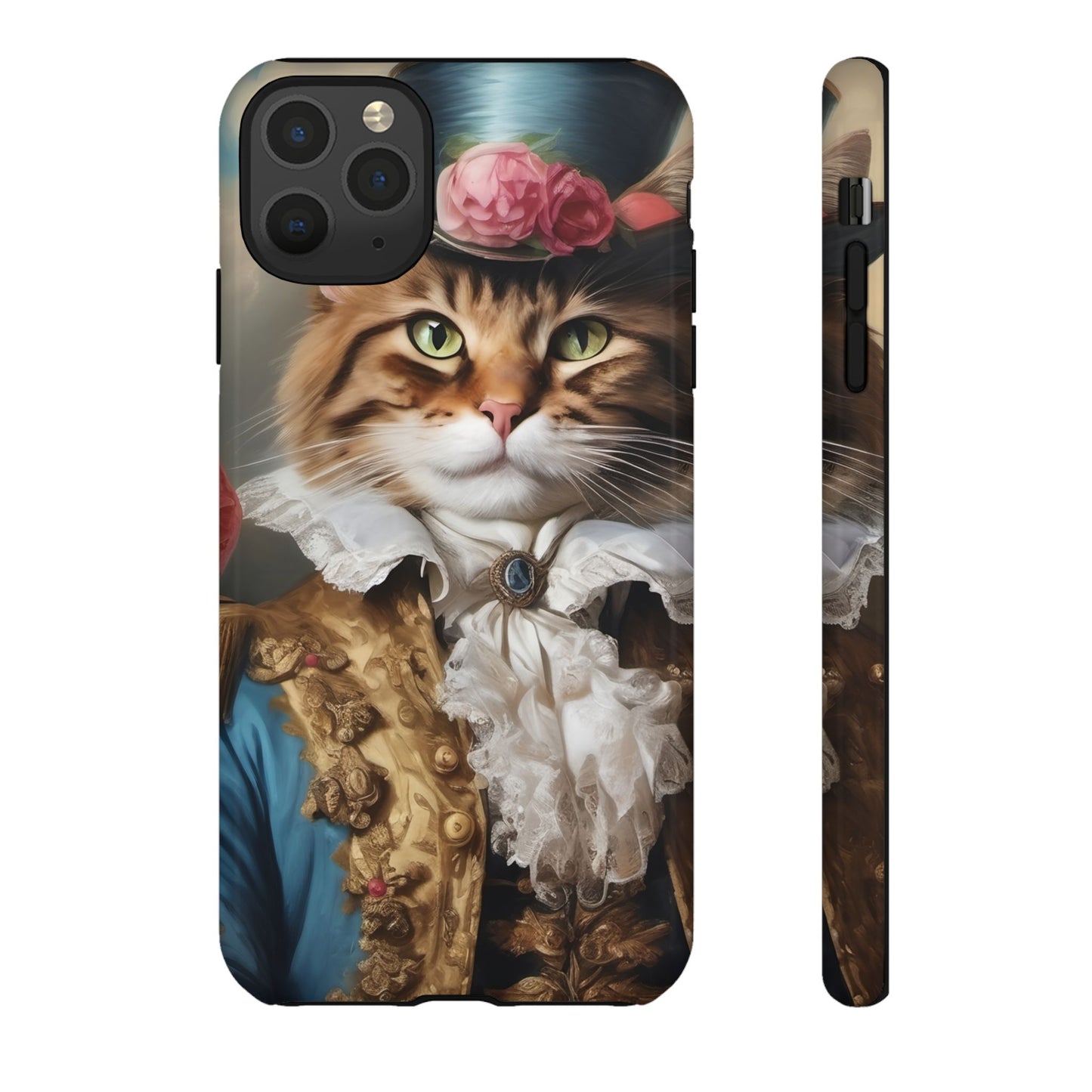 Rococo Cat Tough Phone Cases (A Gentleman)