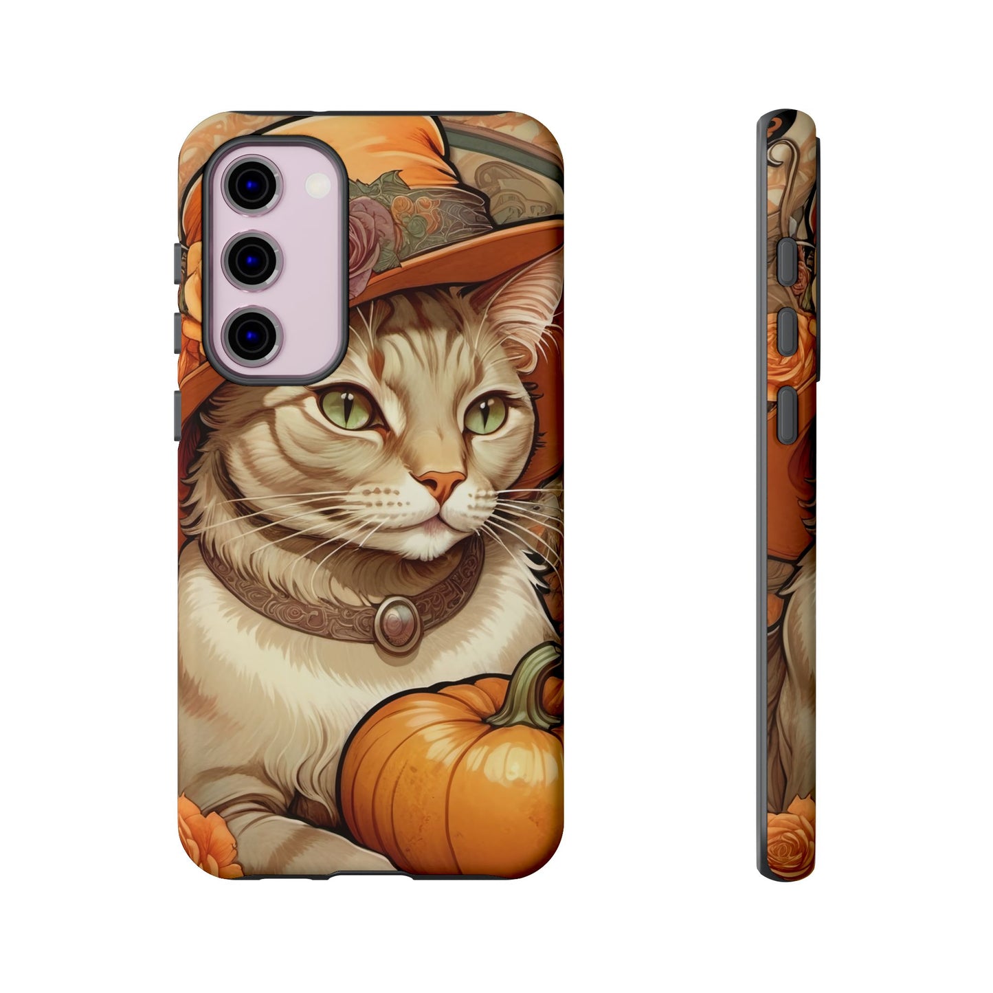 Halloween Alphonse Mucha Tough Phone Cases