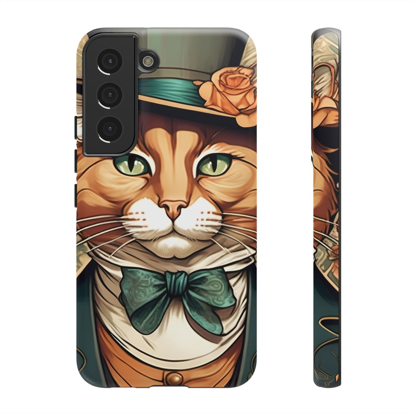 Alphonse Mucha Tough Phone Cases (A gentleman cat)