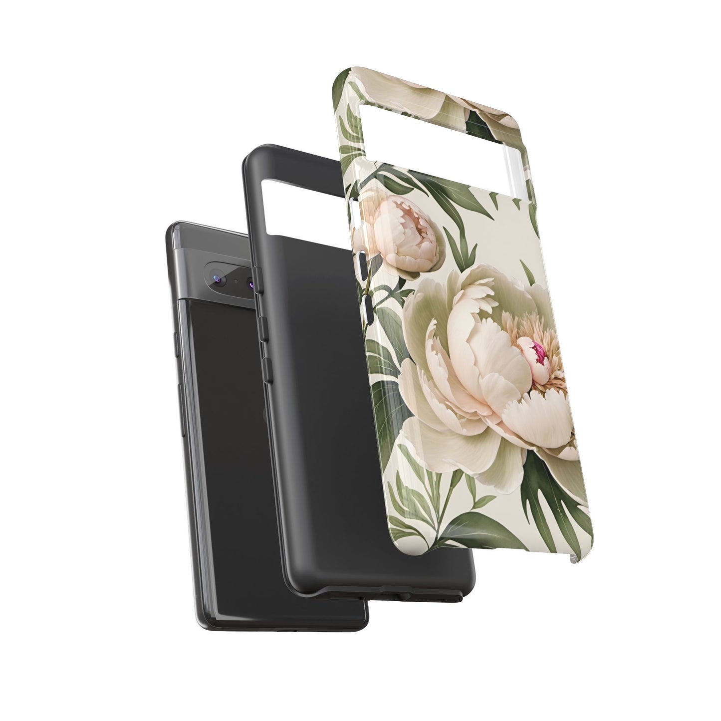 Watercolor Large Peonies Tough Cases
