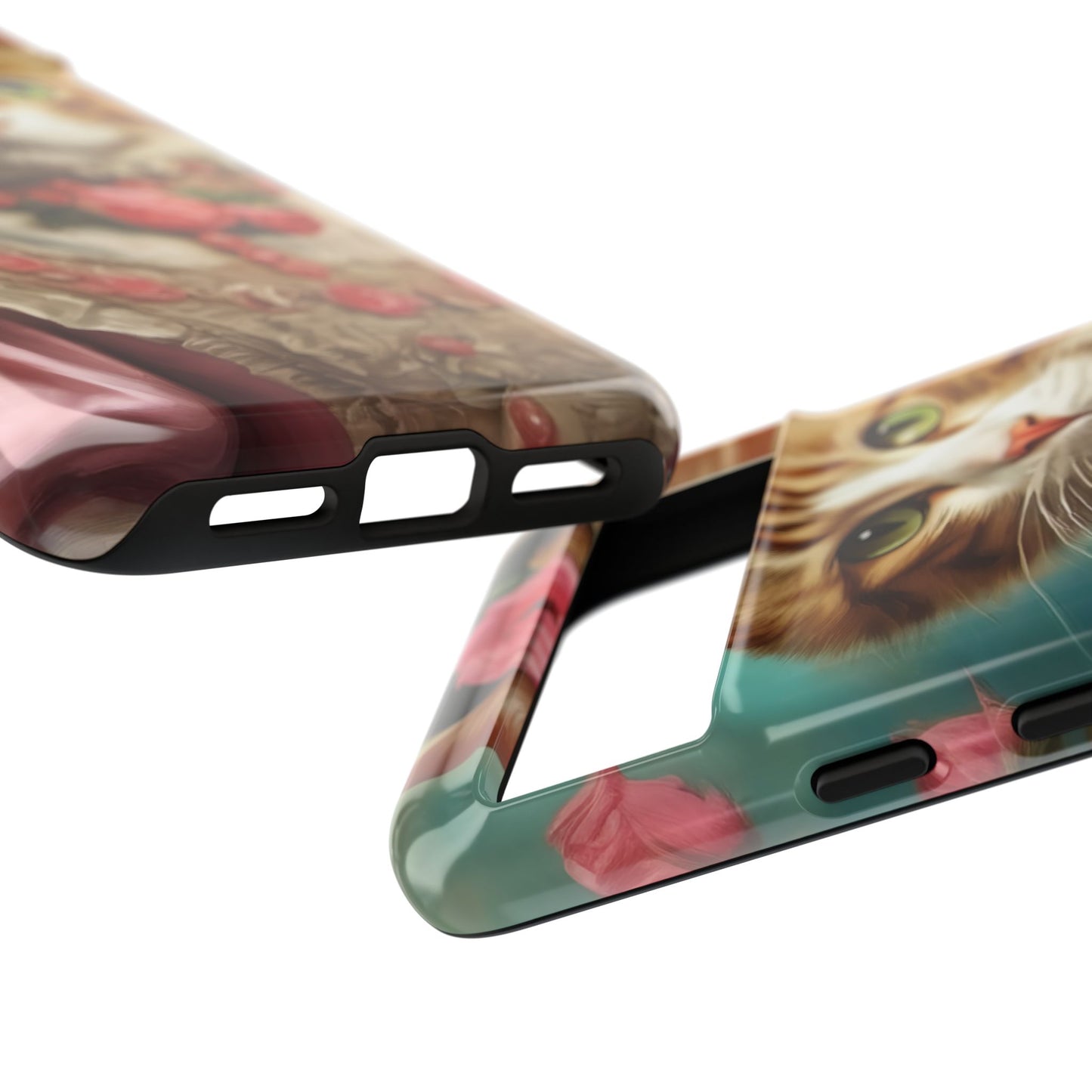 Rococo Cat Tough Phone Cases (A Queen 2)