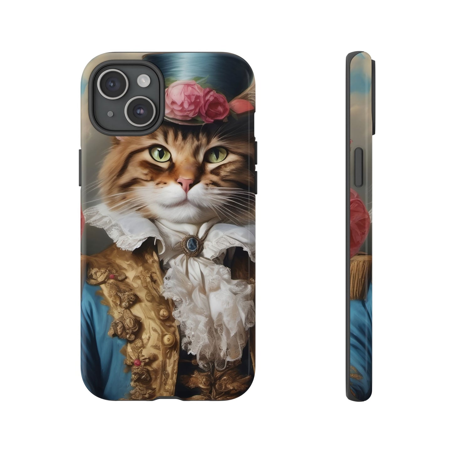 Rococo Cat Tough Phone Cases (A Gentleman)