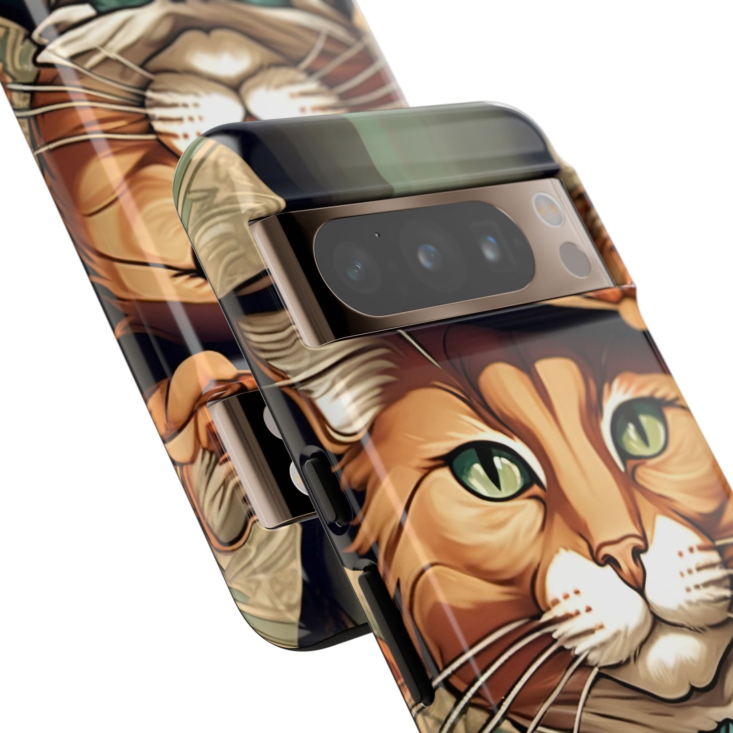 Alphonse Mucha Tough Phone Cases (A gentleman cat)