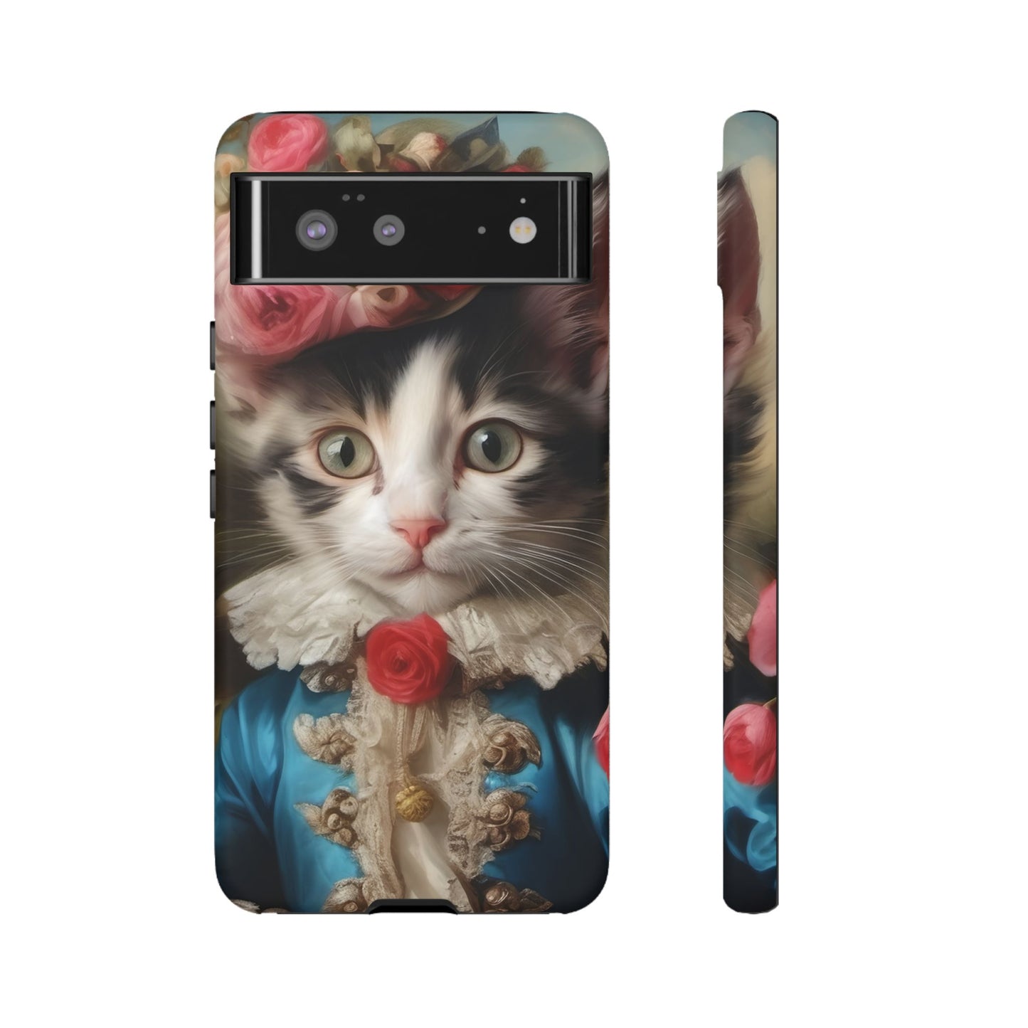 Rococo Cat Tough Phone Cases (A Kitten)