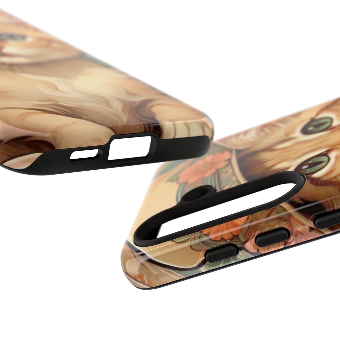 Alphonse Mucha Tough Phone Cases (A kitten)