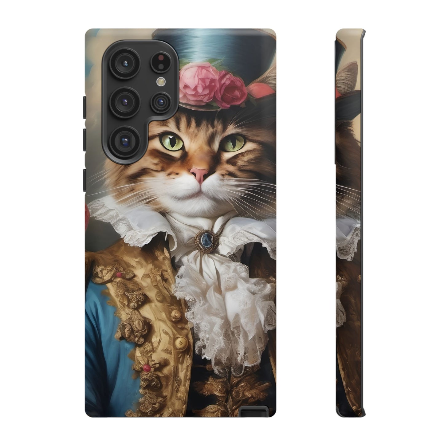 Rococo Cat Tough Phone Cases (A Gentleman)