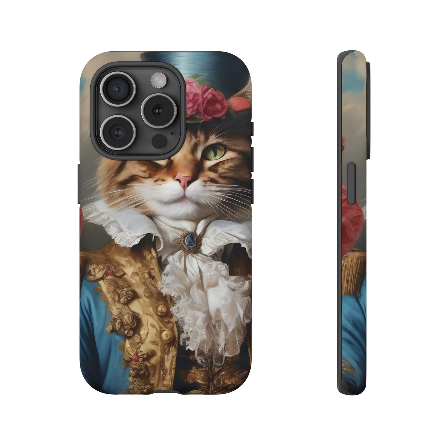 Rococo Cat Tough Phone Cases (A Gentleman)