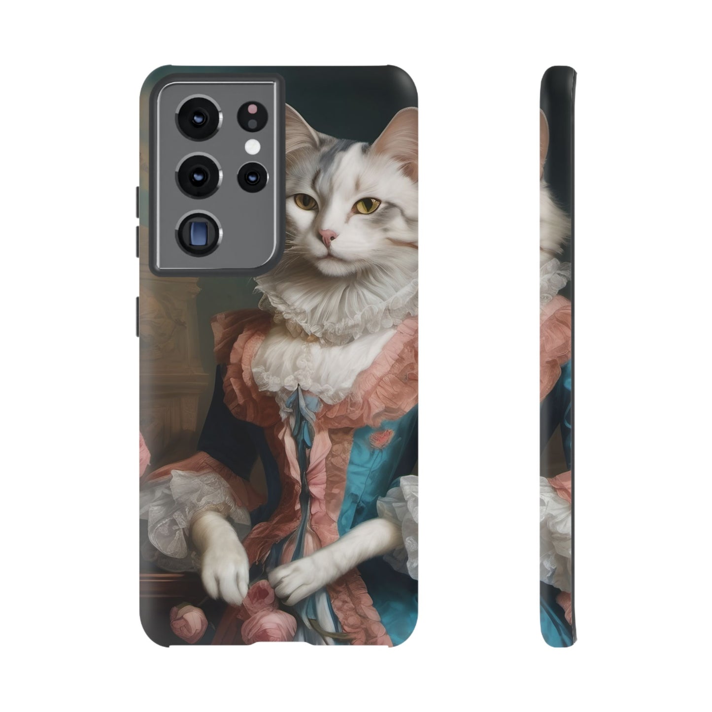 Rococo Cat Tough Phone Cases (A Queen 3)