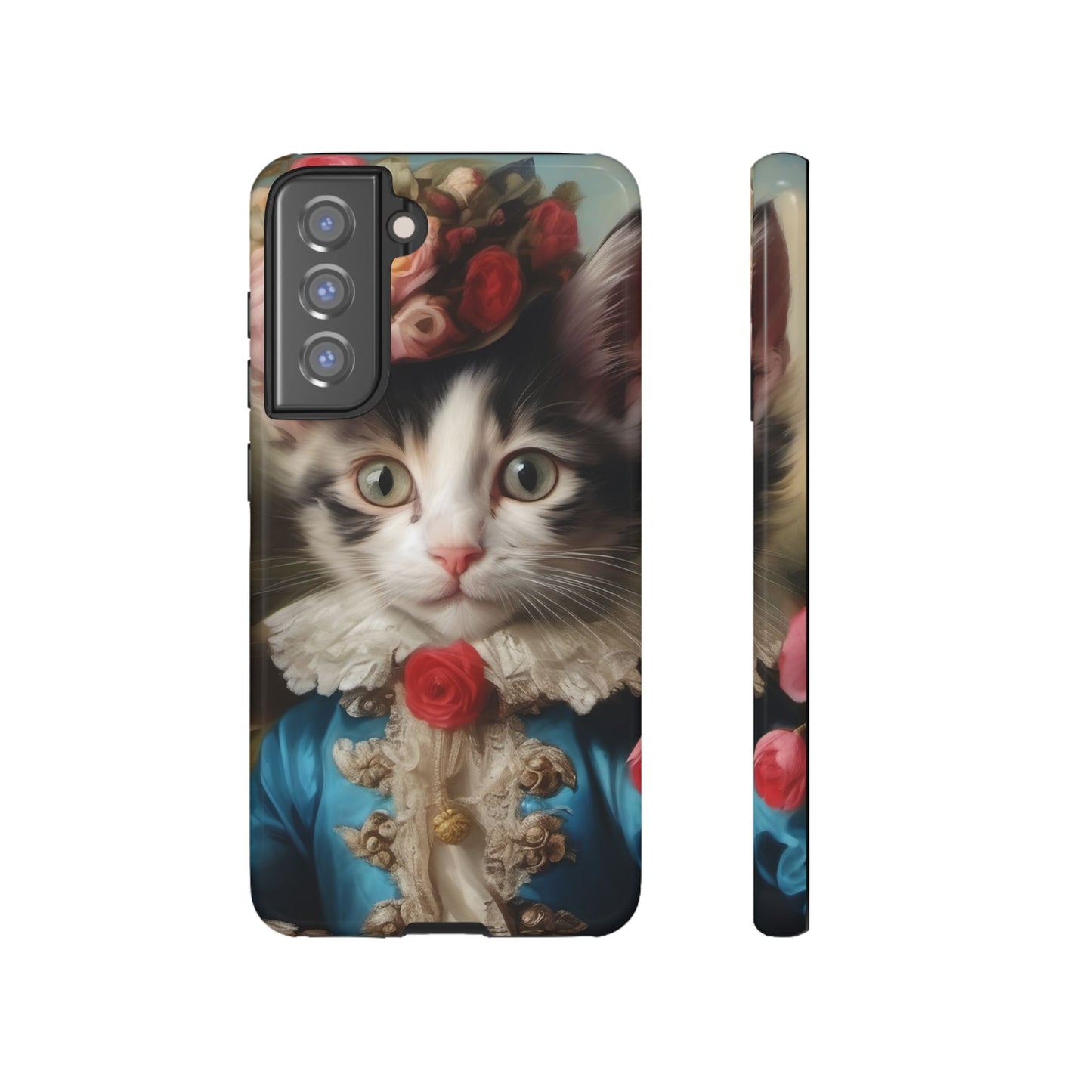 Rococo Cat Tough Phone Cases (A Kitten)