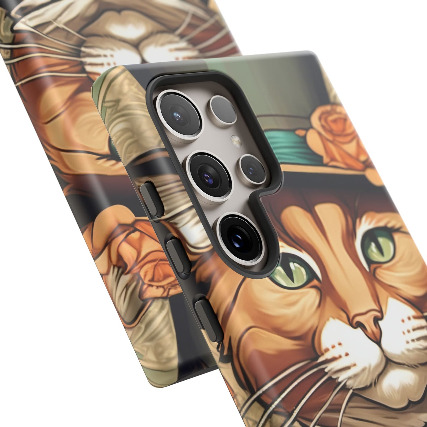 Alphonse Mucha Tough Phone Cases (A gentleman cat)